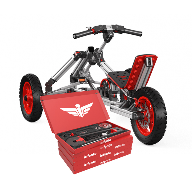 Infento Master Kit. Велосипед-трансформер 33 модели